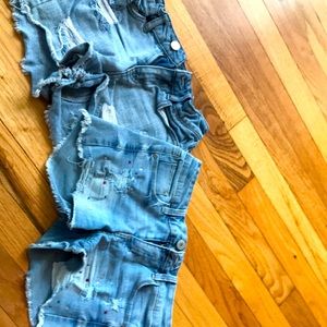 jean shorts